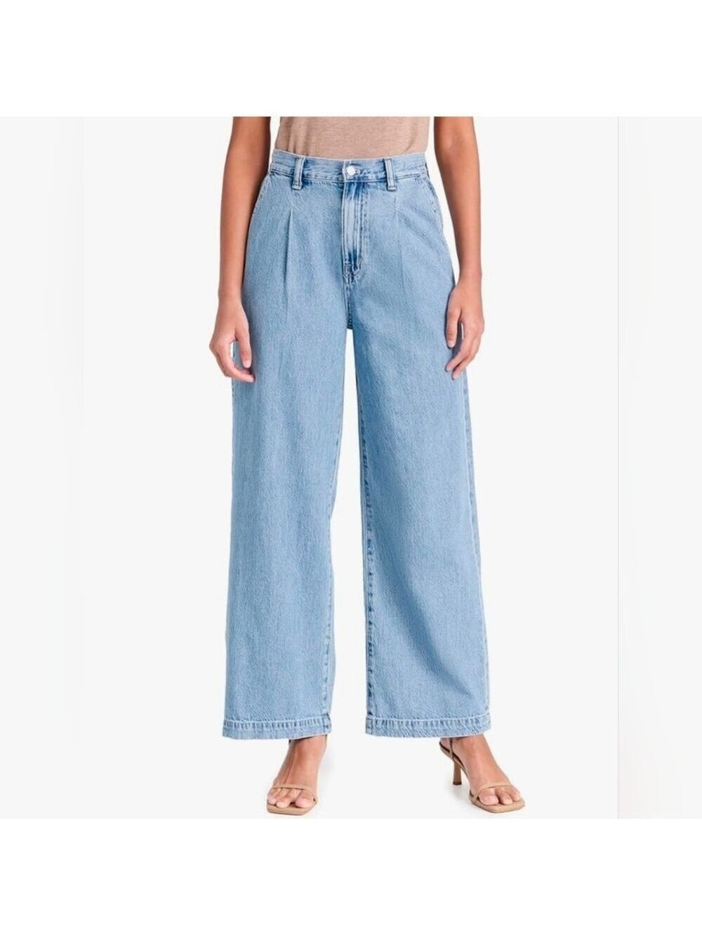 Madewell The Harlow Wide-Leg Jean: Airy Denim Edition Size 25